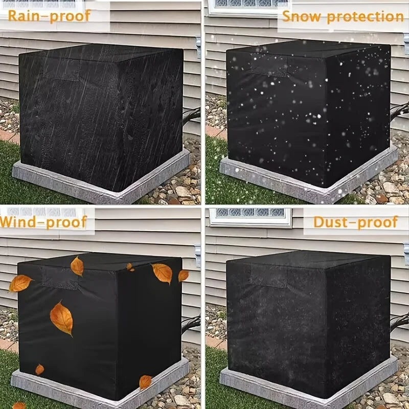 Outdoor Motor Protection Covers Air Conditioning Hood Oxford Cloth Zpaxo
