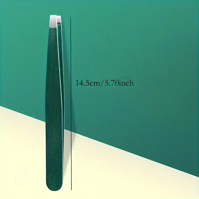 Precision Flat Tweezers Storage Box Suitable Men Women Hair Removal