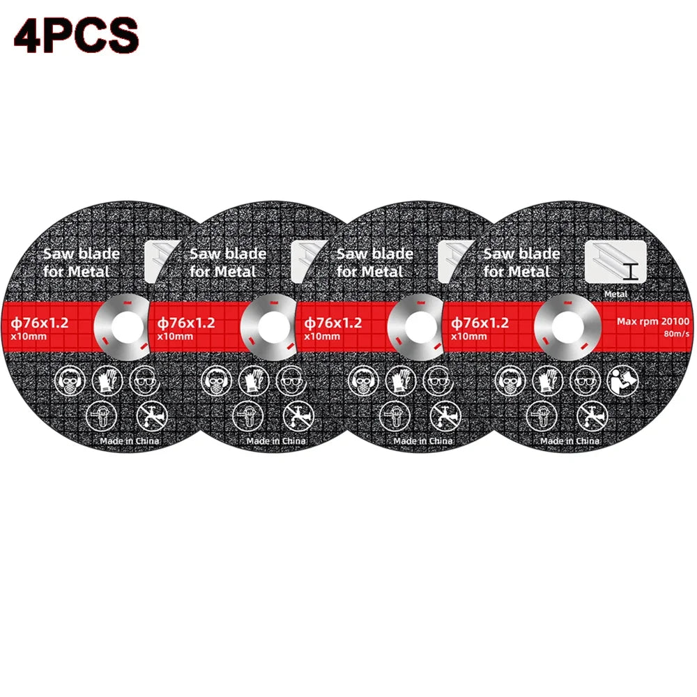 1- Metal Cutting Discs Sanding Grinding Wheels Blades Electric Angle Zpaxo 4PCS