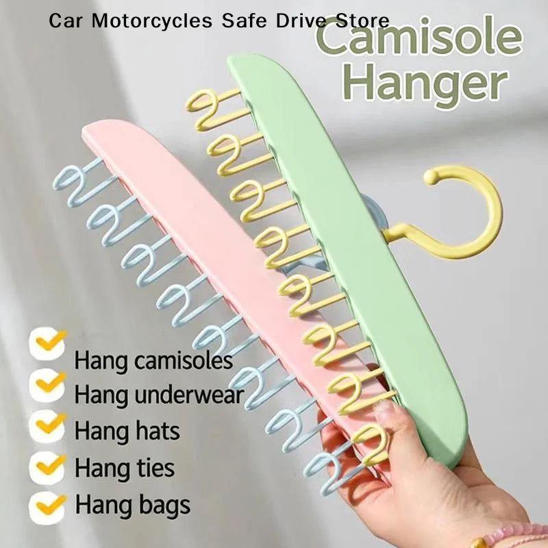 Multi-functional Plastic Hanger Strap Underwear Clothes Home Wardrobe