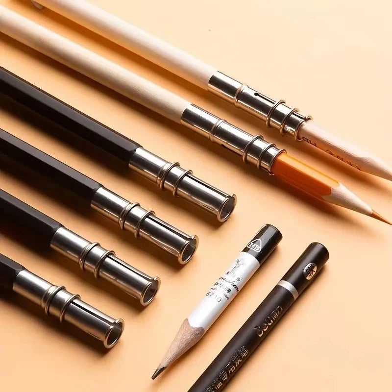 Pencil Extender Set – Single & Double Head Rods for Art & School