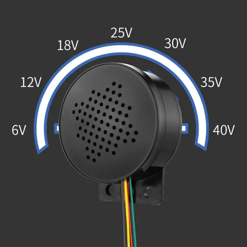 12-24V Voice Speaker Prompter Sound Alarm Horns 4-channel Car Start