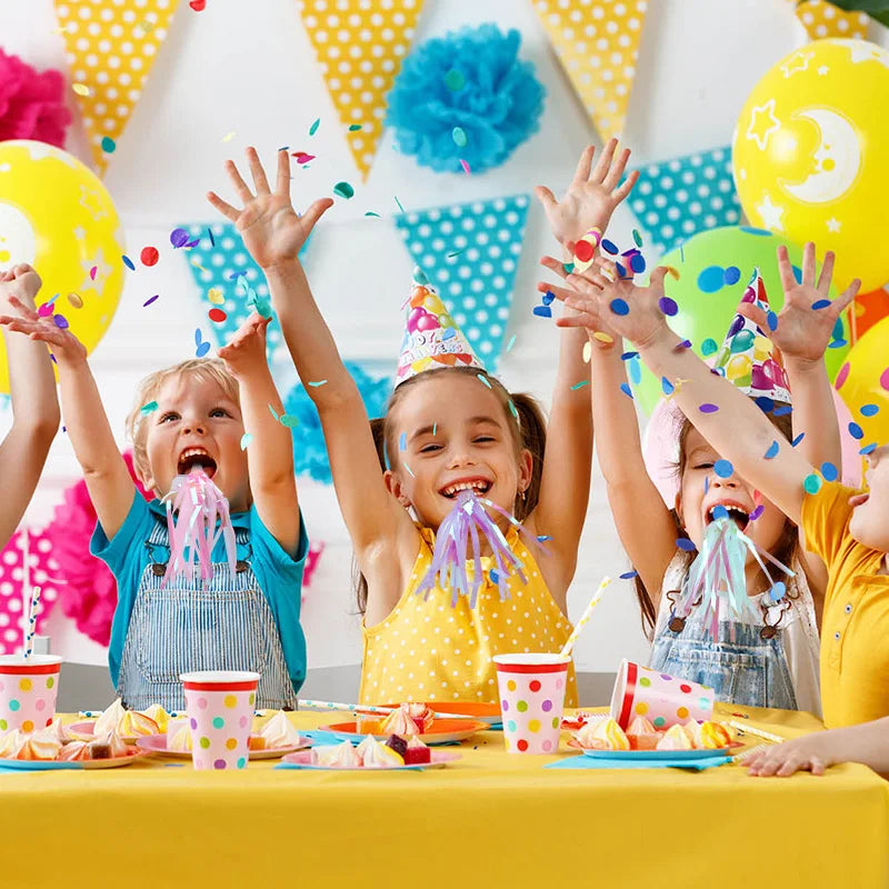 6/12/36Pcs Colorful Blowout Whistles Kids Birthday Party Favors Pinata Filler Wedding Gift Cheer Props Christmas Noise Maker Zpaxo