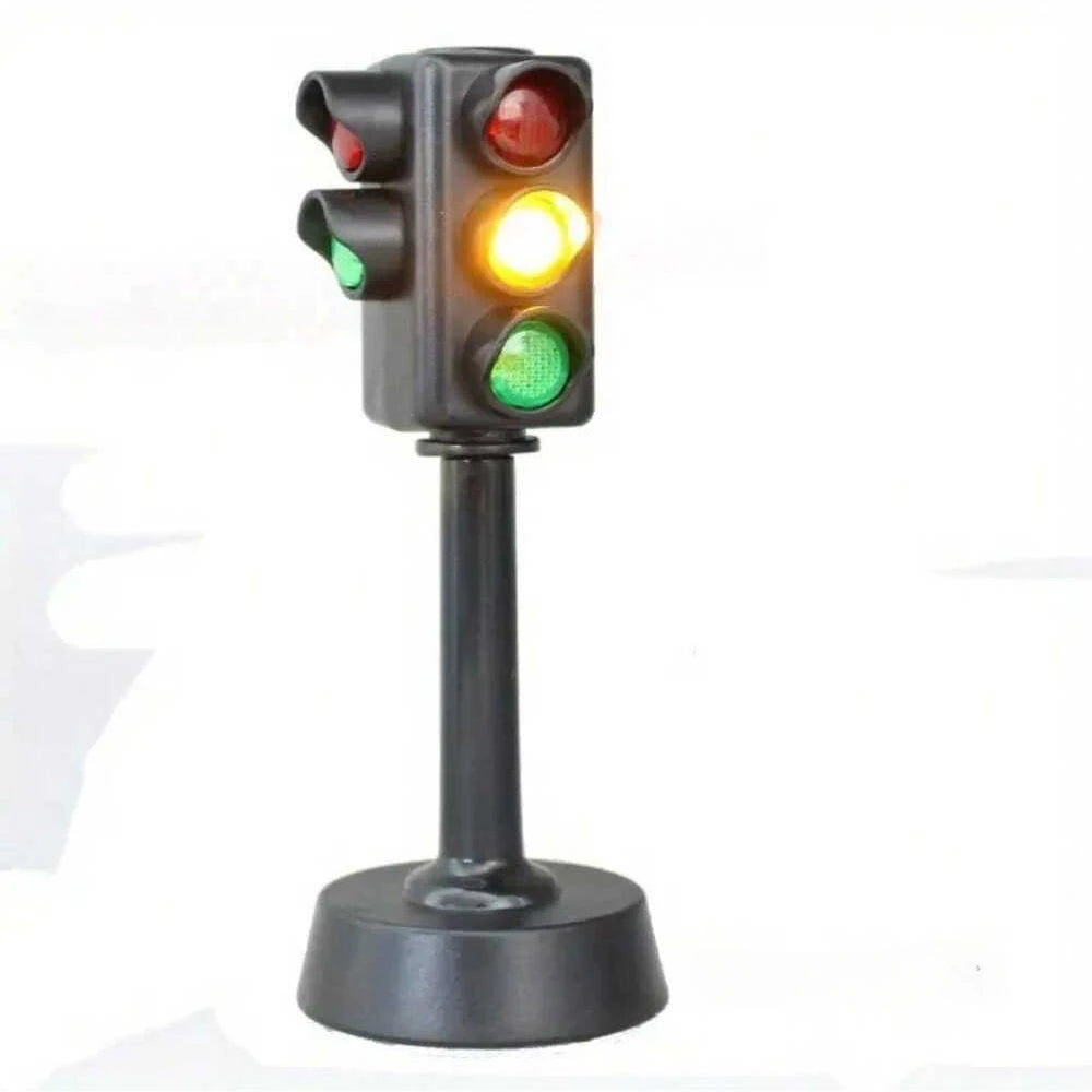 Realistic Traffic Light Dollhouse Red Green Model Perfect Car