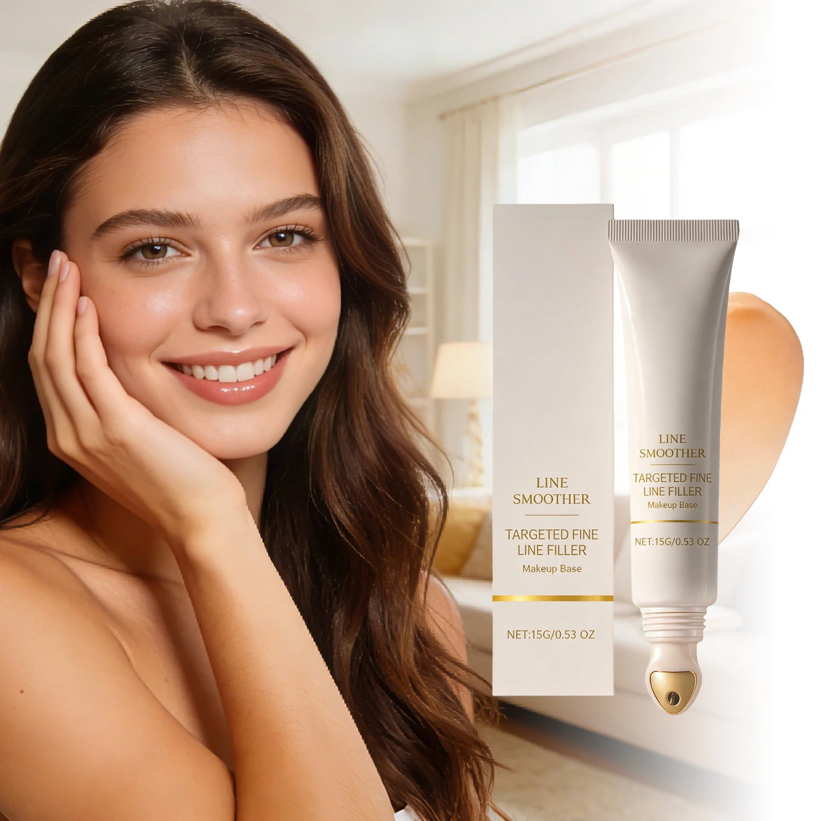 Nicotinamide 3-in-1 Makeup Primer – Pore Control, SPF & Brightening Face Makeup Primer Zpaxo