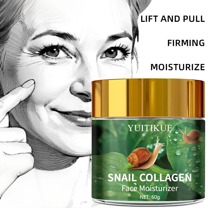 Snail Retinol & Collagen Cream 60g – Anti-Wrinkle Moisturizer Anti-Aging Face Cream Zpaxo