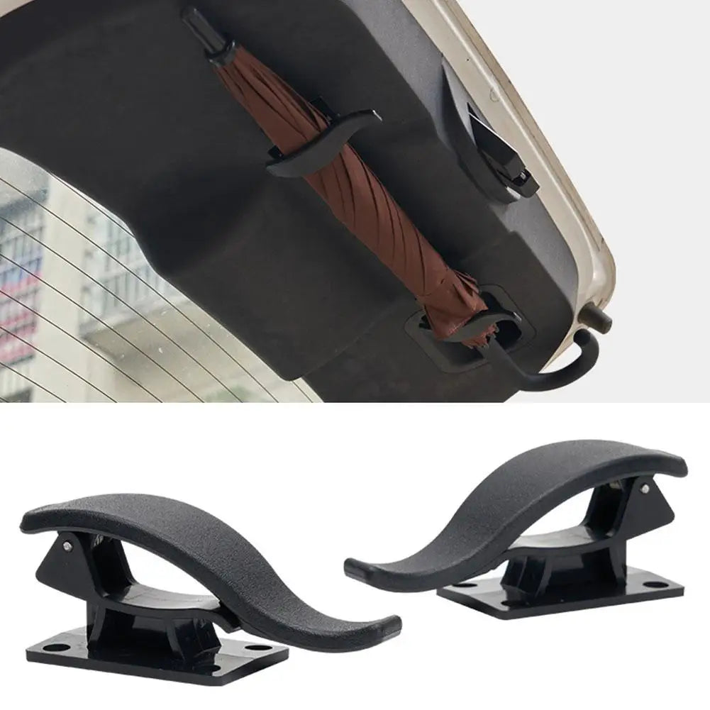 2Pcs/Set Universal Car Seat Back Hook Seat Back Hook Multi-purpose Trunk Holder Car Storage Mounting Bracket Interior Accessorie Zpaxo