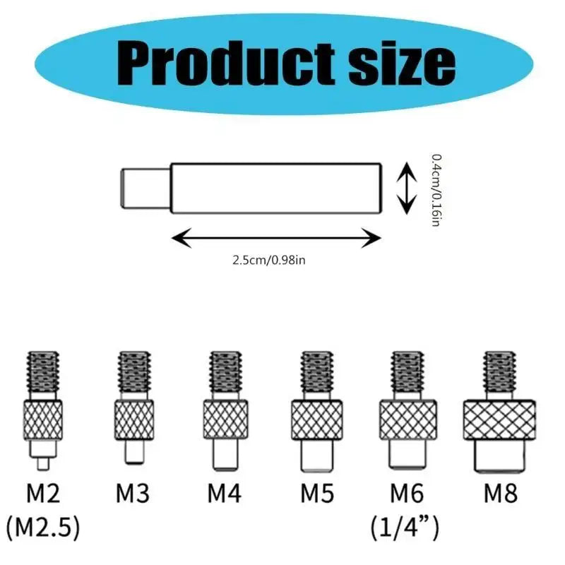 652F Comprehensive Brass Threaded Nut Heat Insertion Set For Soldering Irons Knurled Double Twill Embedment Nut 2 To 8 Zpaxo