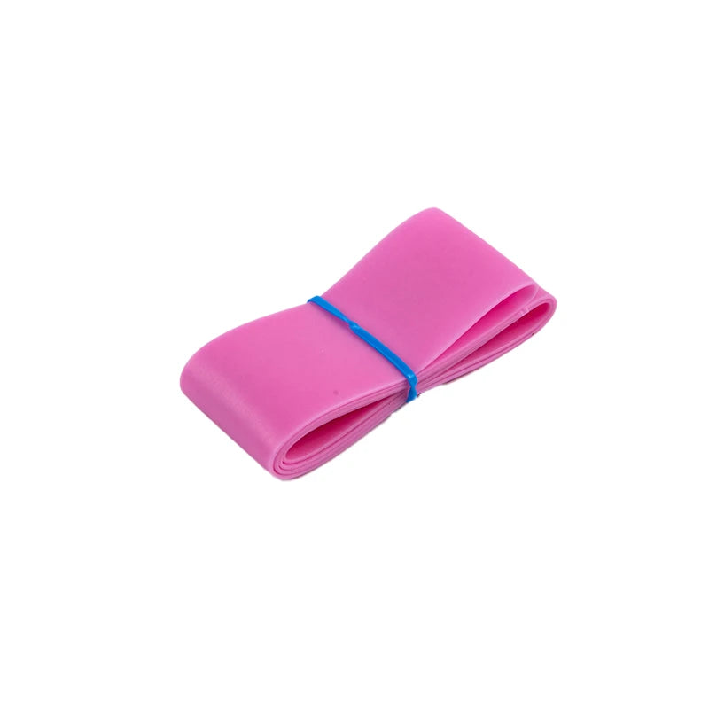 10strips Pre Cut Pink Elastic Belt Disposable Tourniquet First Aid Zpaxo