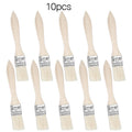 Hog Bristle Art Brushes – Short Wooden Handle Set 10/20/30pc