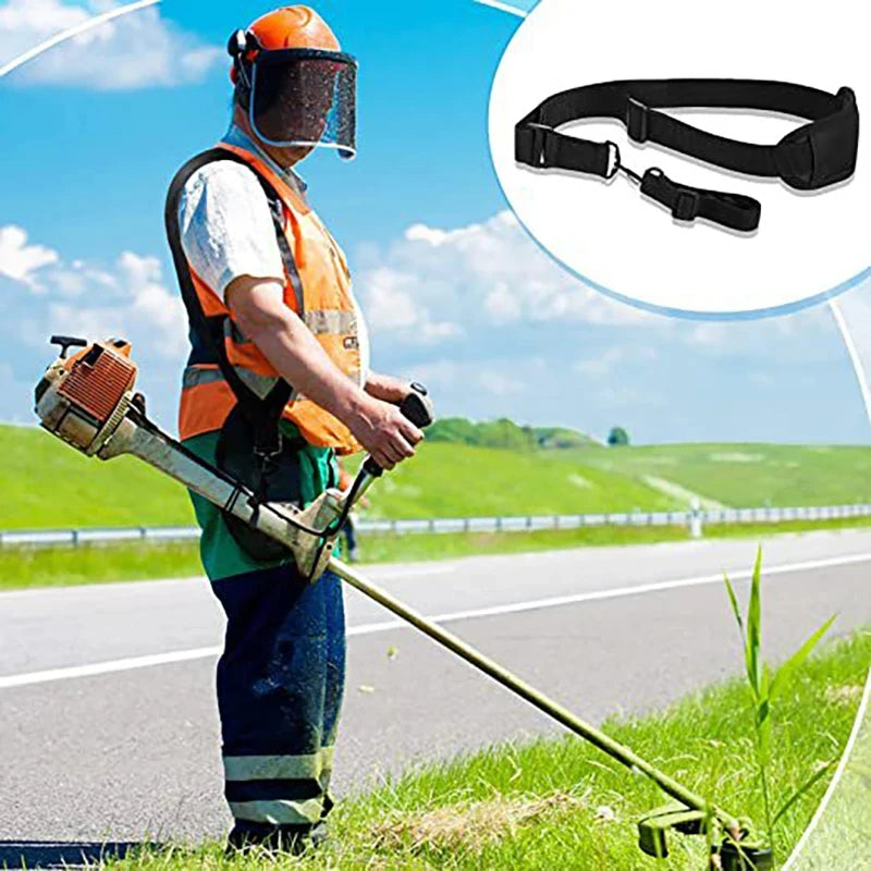 Adjustable Shoulder Strap Nylon Harness for Grass Trimmer Pruning Machine Gardening Tools Zpaxo