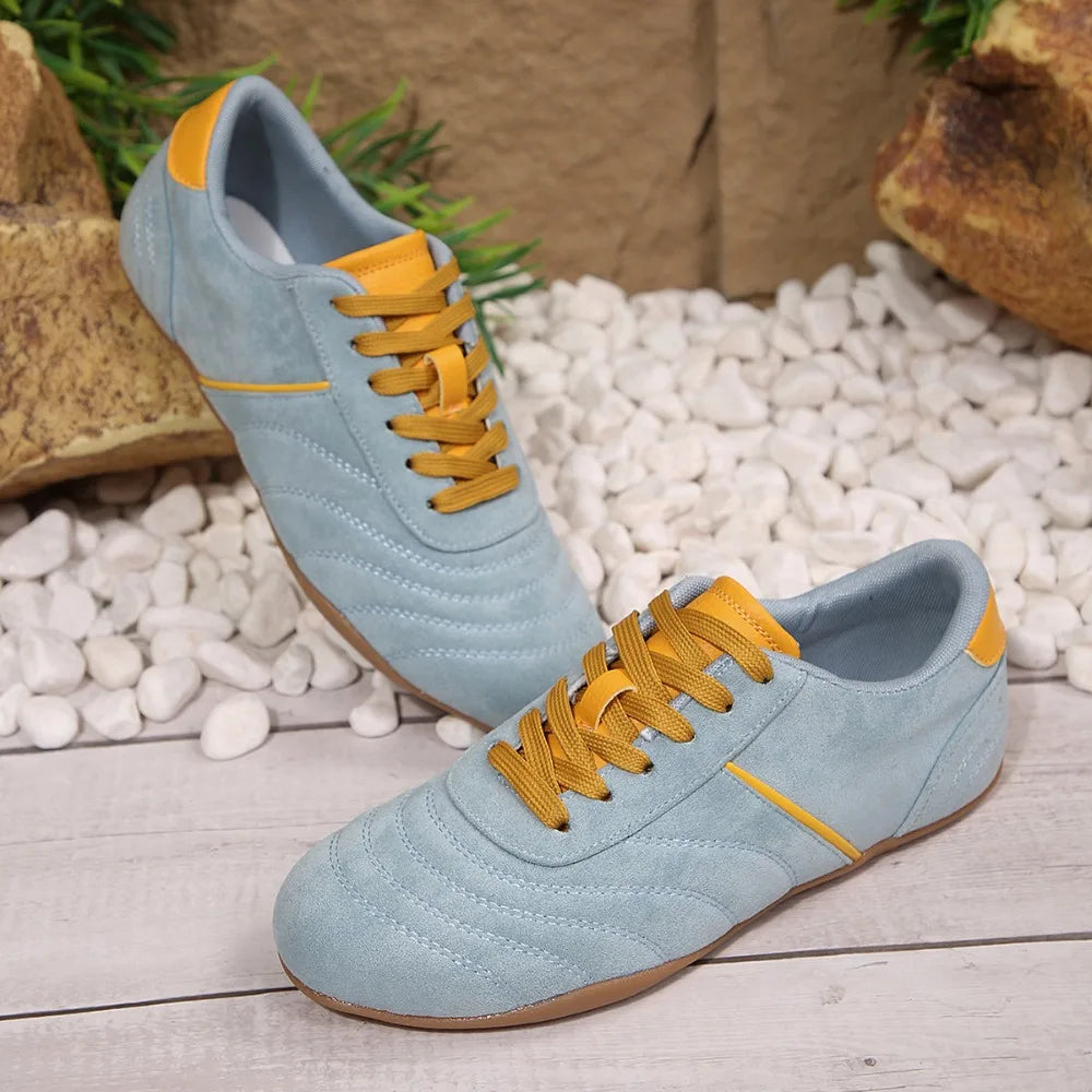 Fashion Blue Casual Sneakers Woman Trainers Comfortable Flat Women