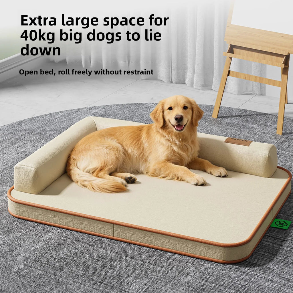 Waterproof PU Leather Dog Bed Mat – All Seasons & All Sizes