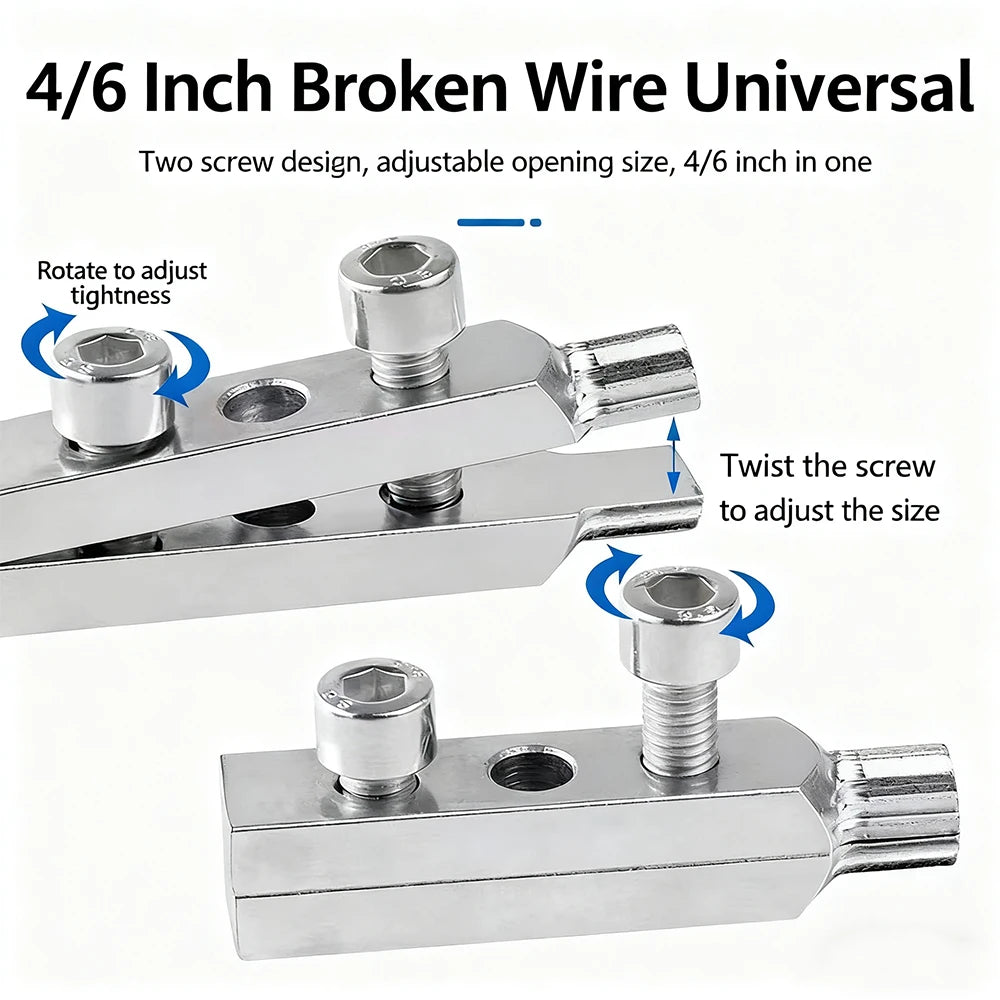 Faucet Angle Valve Broken Wire Extractor & Pipe Repair Kit