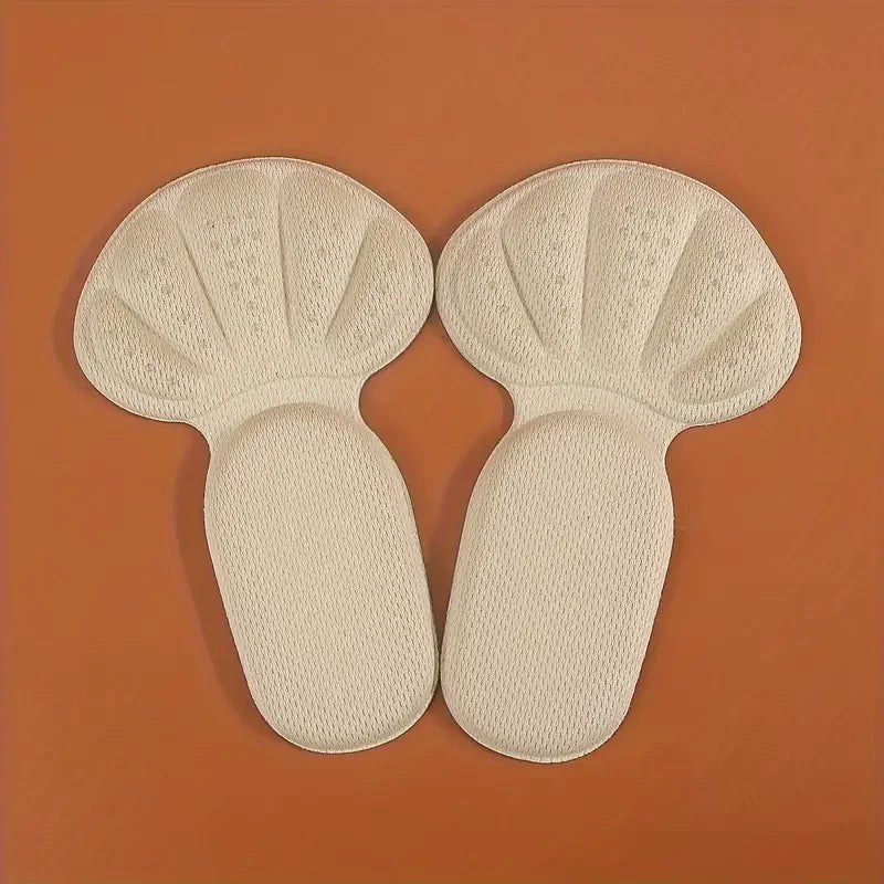 1 Pair Soft TPE Heel Cushions - Anti-Slip Grips for Shoe Fit & Height Boost, Breathable Cuttable Insoles Zpaxo 2pcs 1