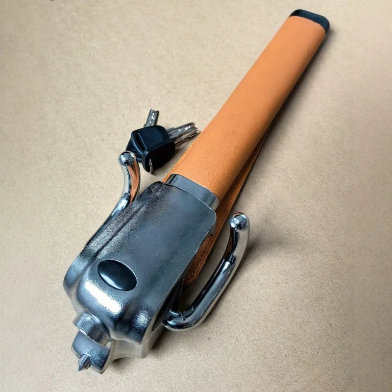 Foldable Steering Wheel Lock | Anti-Theft Car Security Device