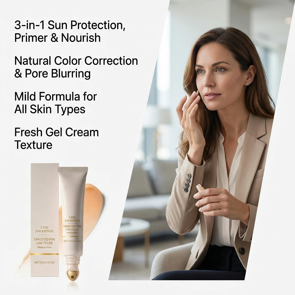 Nicotinamide 3-in-1 Makeup Primer – Pore Control, SPF & Brightening Face Makeup Primer Zpaxo