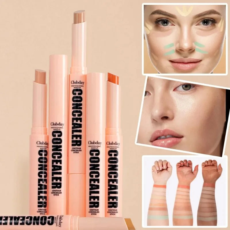 Orange Green Contour Concealer Stick Waterproof Coverage Full Cover Zpaxo