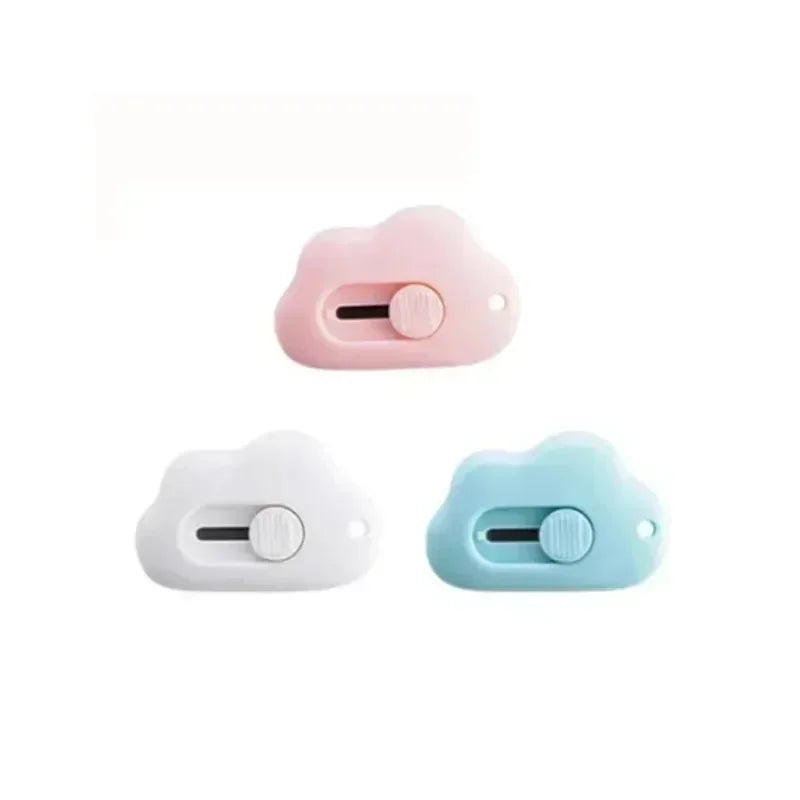 Mini Portable Utility Knife – Cute Rabbit Cloud Paper Cutter