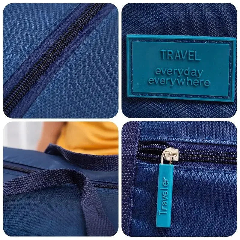 Fashion Travel Duffel Bag Lightweight Foldable for Women and Men Tote Carry On Luggage Weekender Overnight Zpaxo