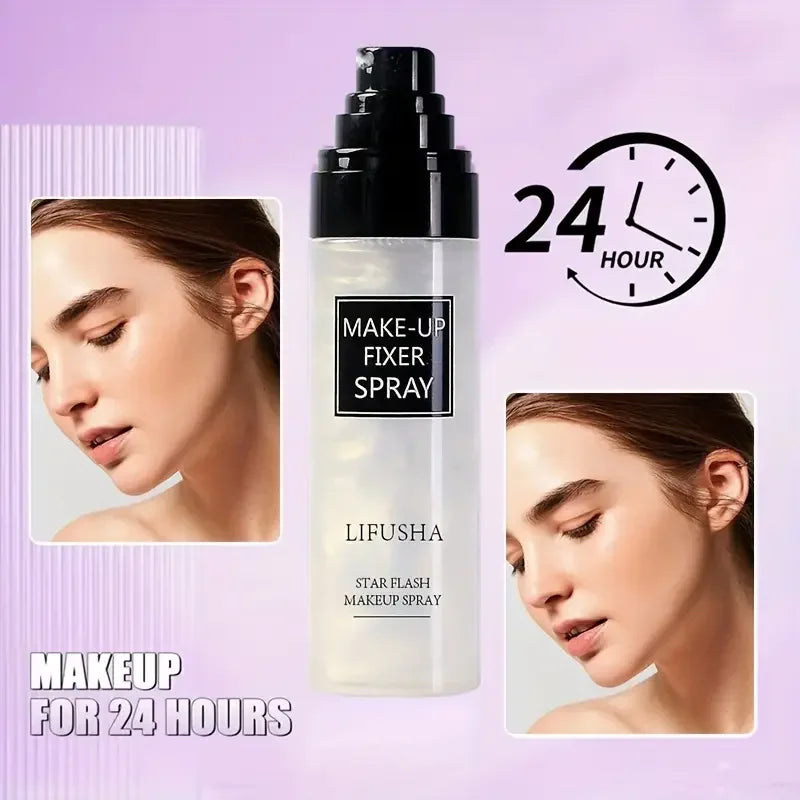 Makeup Setting Spray Fixer Long Lasting Oil Controlstarflash Sand Zpaxo