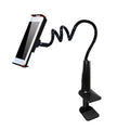 652F Cell Phone Clip Stand Holder Long Arm Gooseneck Bracket Mount Zpaxo Black CN