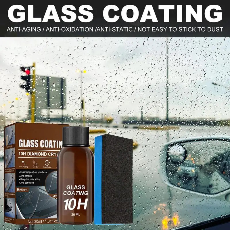 10H Car Glass Coating Anti-scratch Hydrophobic Polysiloxane Nano