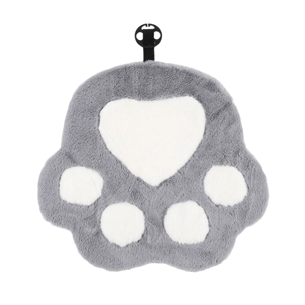 Premium Soft Cartoon Cat Claw Seat Cushion Warm Plush Paw Car Zpaxo