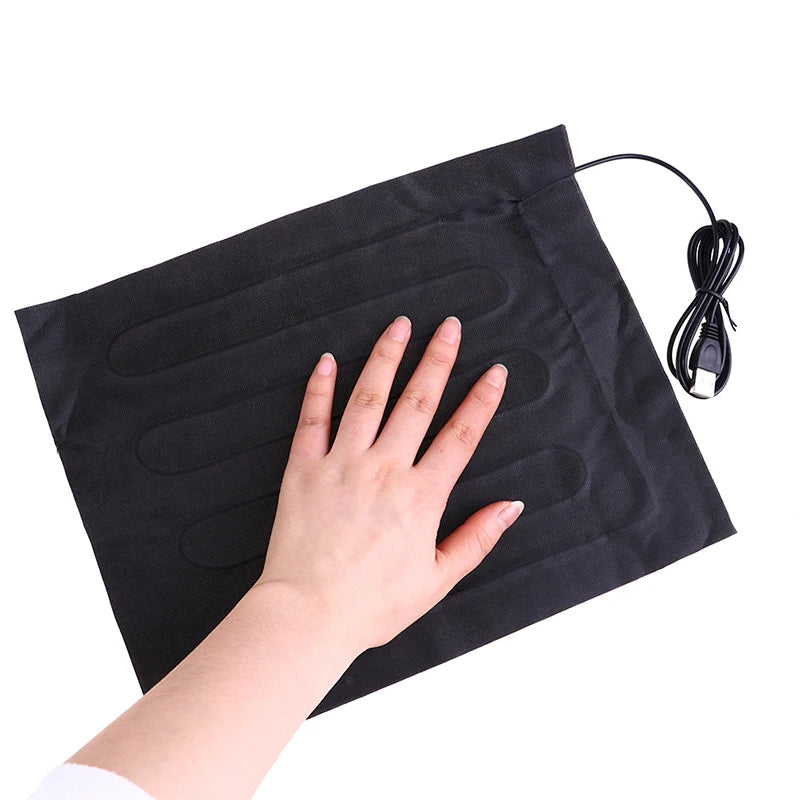Pad Hand Warmer Heated Insole USB Heating Metal Film Electric Heat Mat Zpaxo Style7