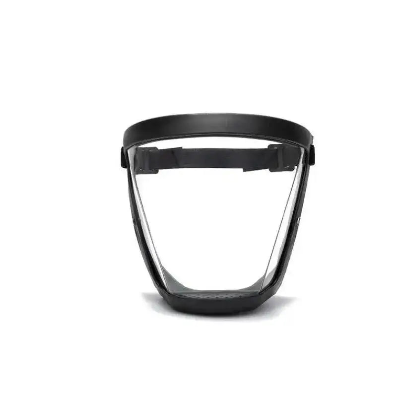 Full Face Shield Antifog Protection Cover Transparency Protective Mask With Filters For Motorcycle Cycling Dusting Mask Kitchen Zpaxo Black