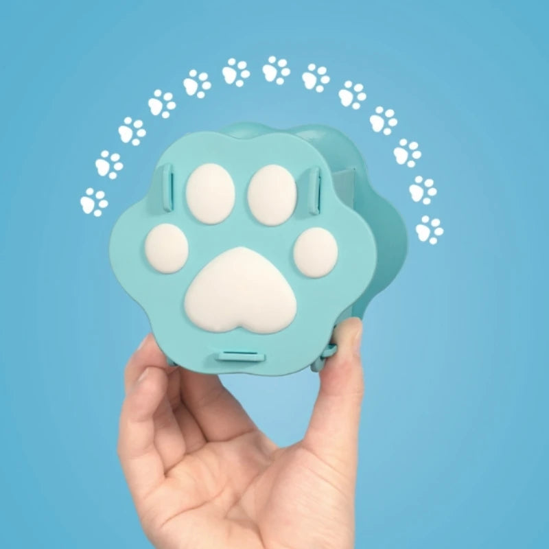 Cute Cartoon Cat Claw Pen Holder Student Desktop Storage Box