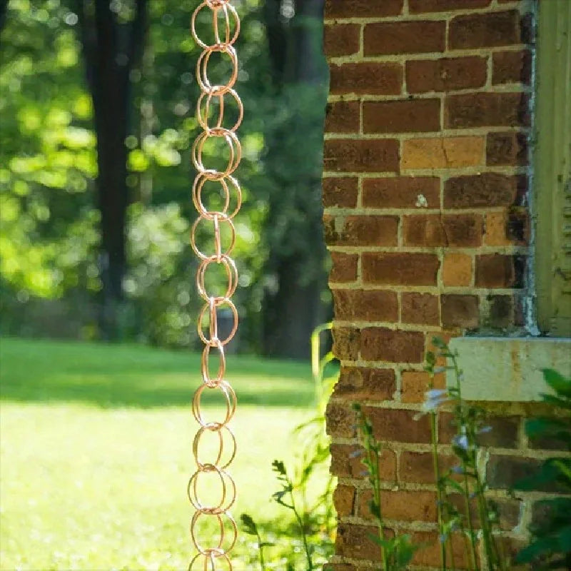 Enchanting Metal Butterfly Wind Chime Rain Chain Garden Art Indoor