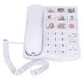 LD 858HF Big Button Telephone Amplified Photo Memory Corded Landline