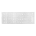 652F Taiwan Keyboard Sticker White Blue Black Yellow Letters Clear Zpaxo A2EB11JJ401283-W-B CN