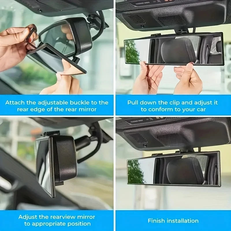 Car Mirror Interior Rearview Mirrors Universal Auto Rear View