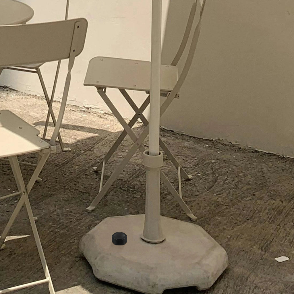 2pcs Outdoor Umbrella Base Cover Drainage Holes Rust Resistant Waterproof Durable Heavy Duty For Patio Stand Water Filled Base Zpaxo