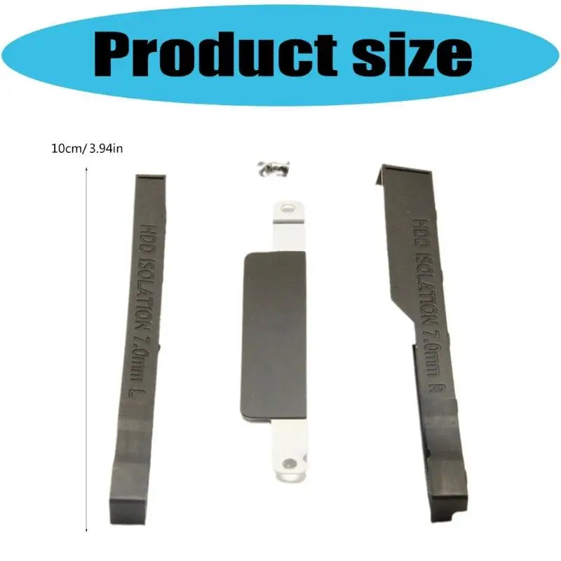 652F Upgraded Hard Drive Bracket Laptop Internal Storage With Rubber Connector Zpaxo