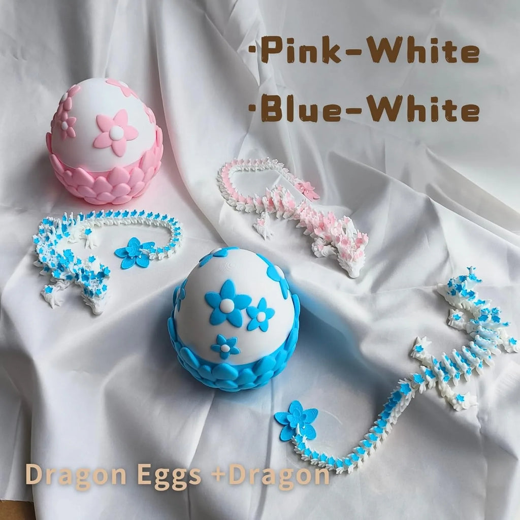 3D Printed Dragon Eggs Easter Basket Stuffers Prefilled Sakura