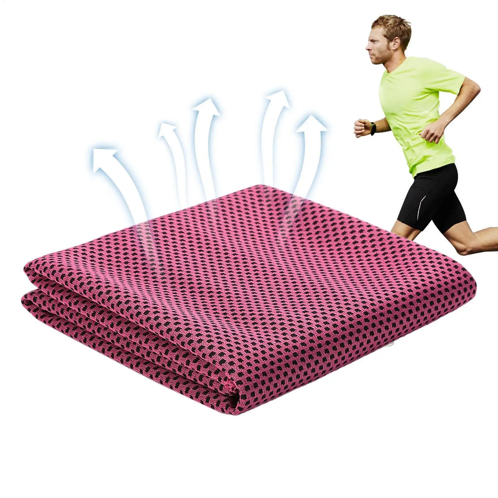 Cooling Towel Ice Towels Neck Face Microfiber Gym Travel Yoga Camping