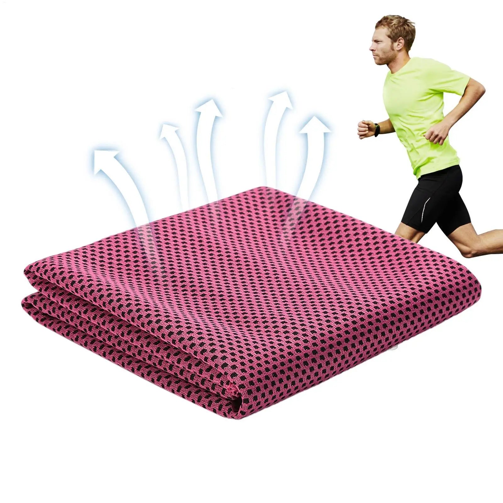 Cooling Towel Ice Towels Neck Face Microfiber Gym Travel Yoga Camping