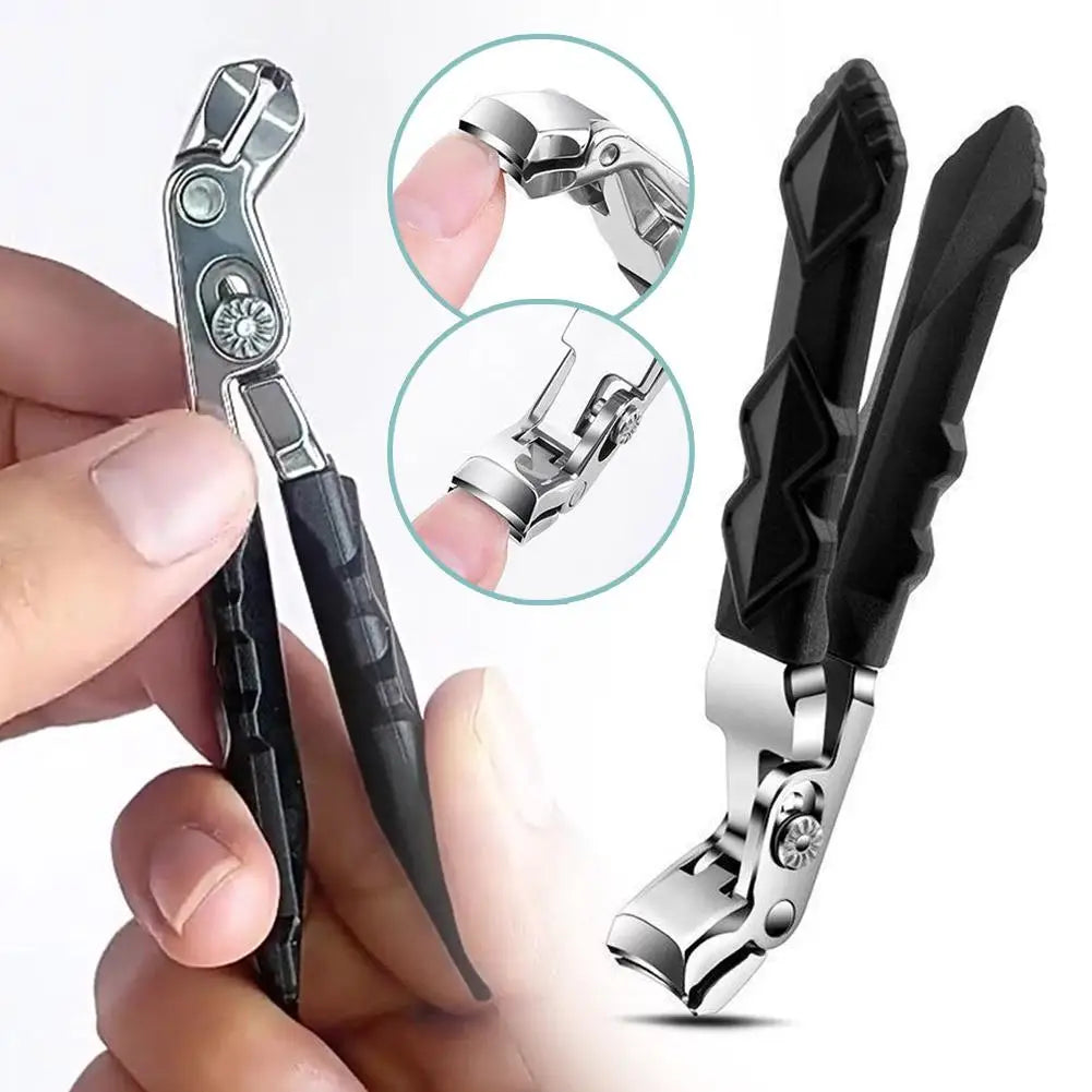 New Anti-Splash Nail Clippers Large Thick Hard Special Nail Clippers Diagonal Pliers Nail Scissors Household Manicure Tools Zpaxo