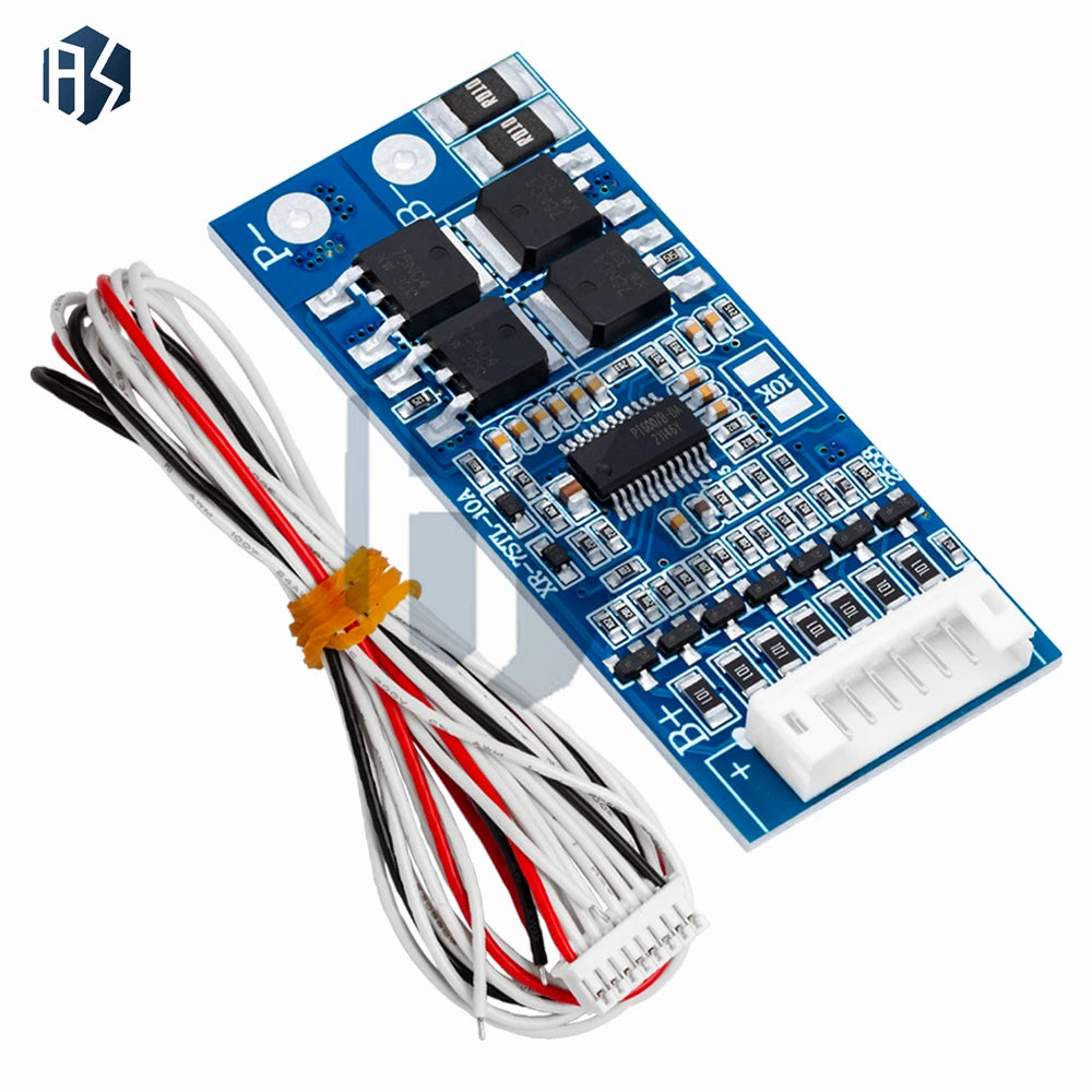 7S LiFePO4 BMS Protection Board 3 2V-22 4V 5A 10A Cell Balancing Zpaxo