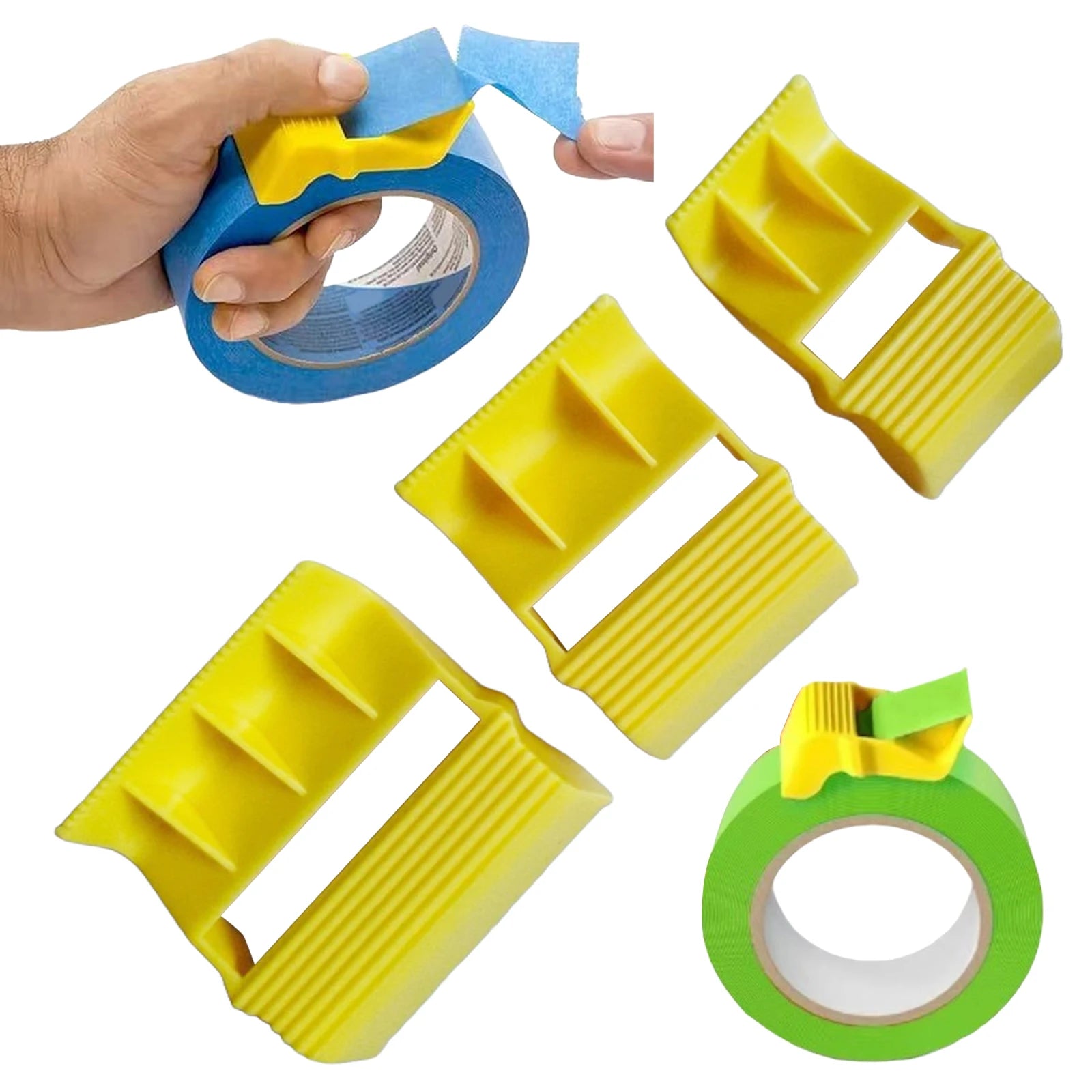 Portable Tape Dispenser Multi-purpose Convenient Cutter Reusable Cute
