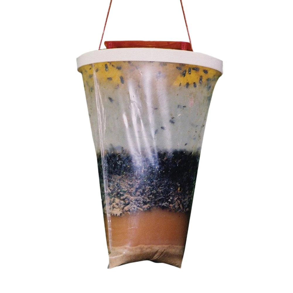 Fly Trap Disposable Insect Fly Attract Catcher Bag Hanging Flycatcher Bag Non for Parks/Canteens/Restaurants/Farms Outdoor Zpaxo