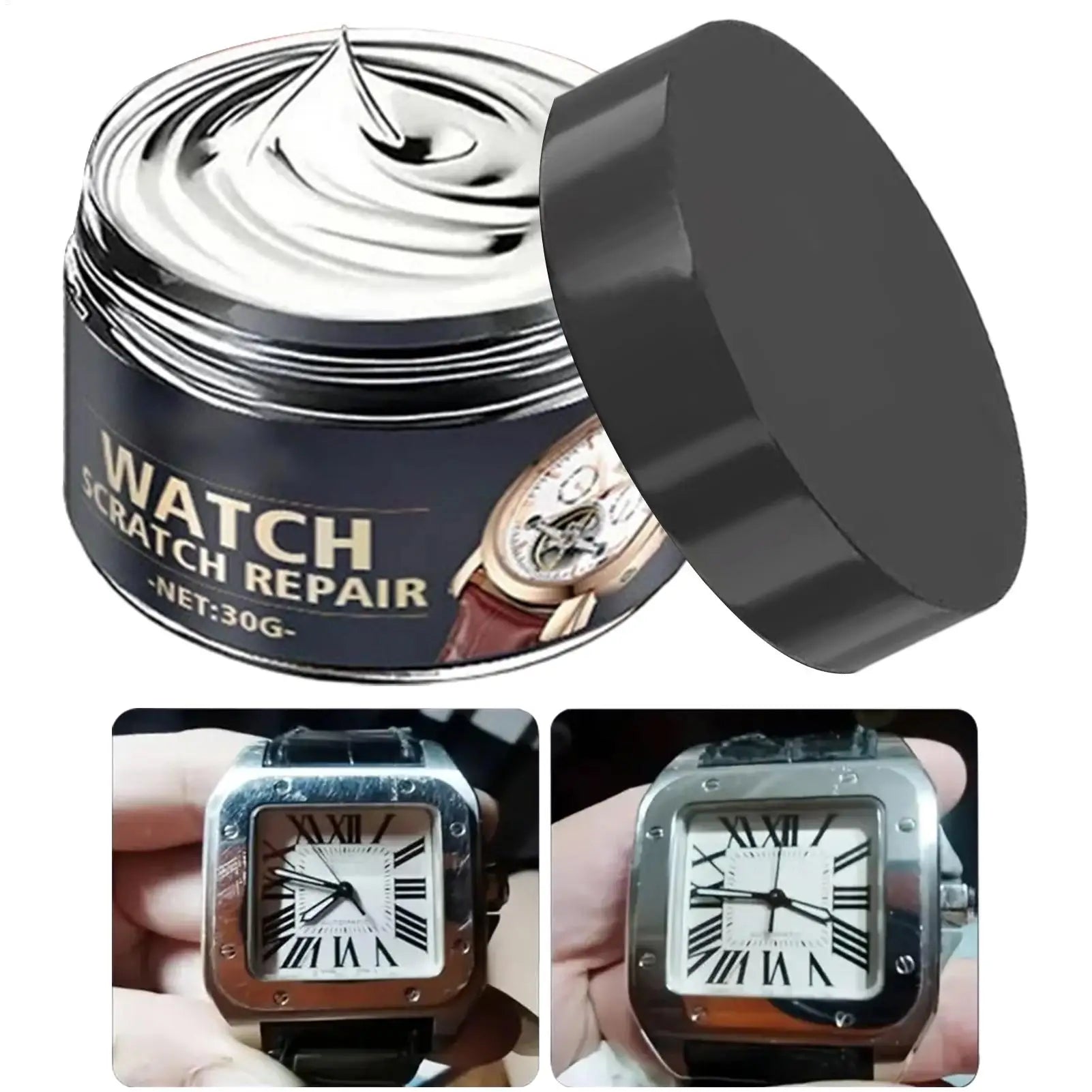 Watch Scratch Repair Polishing Portable Wax Compound Remover Cleaning