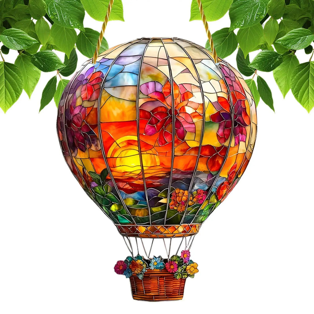 Hot Air Balloon Acrylic Sun Catcher – Window & Wall Decor Acrylic Sun Catcher Zpaxo Default Title