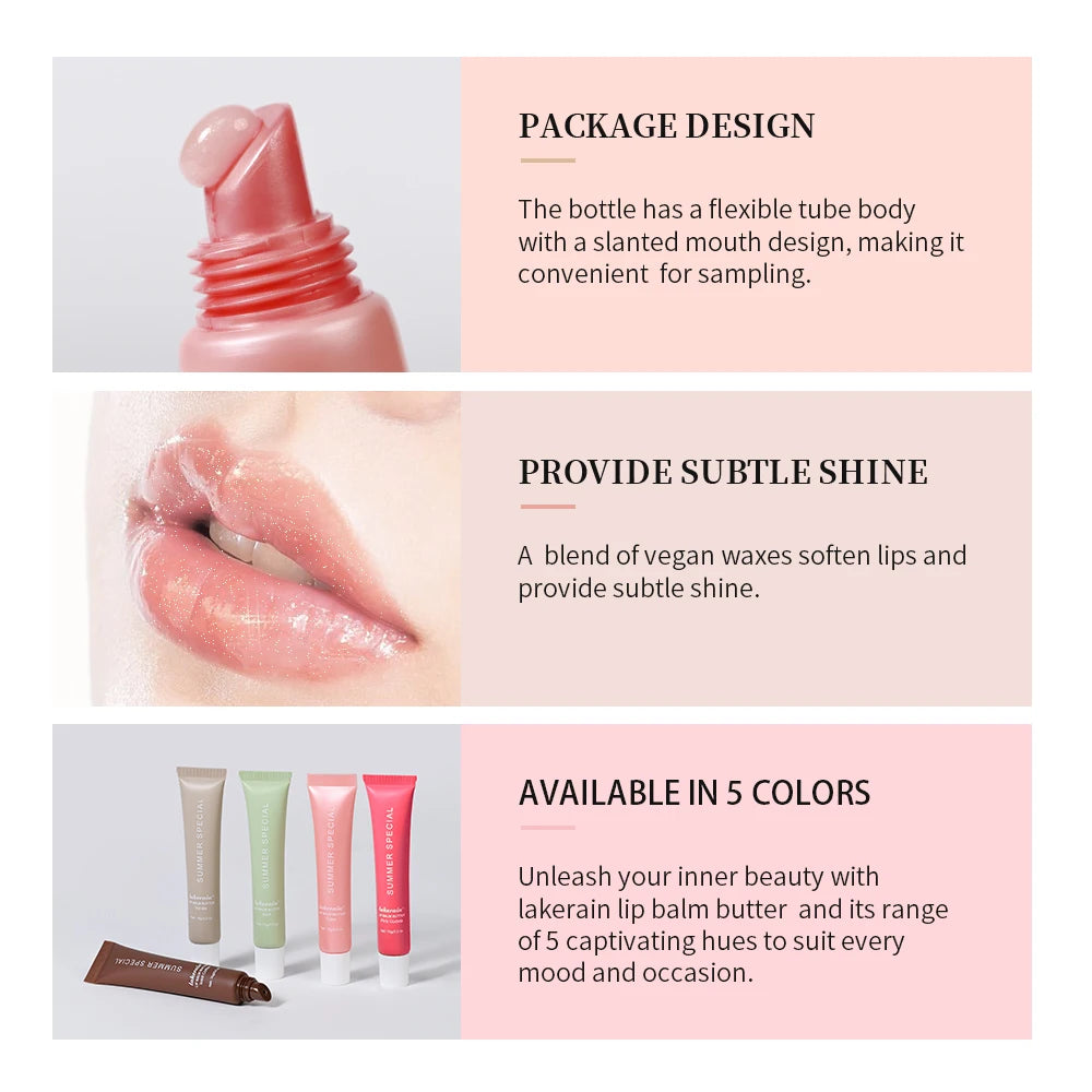 Moisturizing Lip Balm Butter Gently Nourishes Moisturizes Soothes Lips Beautifying Smoothing Lip Butter Balm Beauty Lip Care Zpaxo