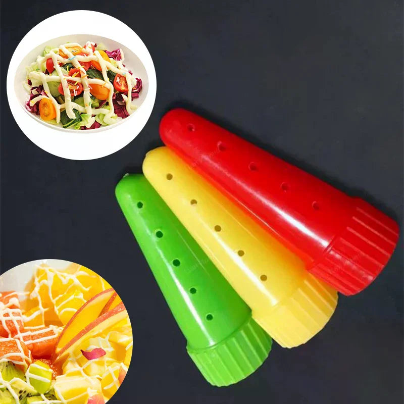 Ketchup Salad BBQ Sauce Squeeze Bottle Plastic Syrup Dispenser Great Zpaxo