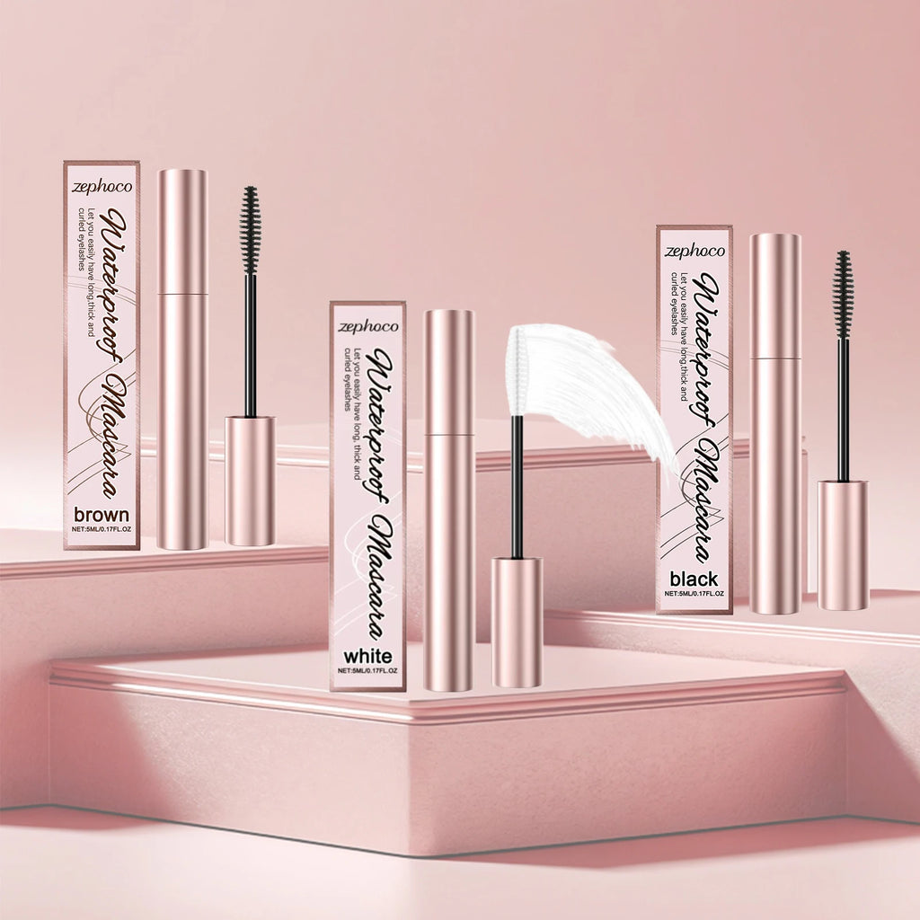 Zephoco Curling Mascara – Waterproof, Lengthening & Volumizing Tubing Mascara Zpaxo