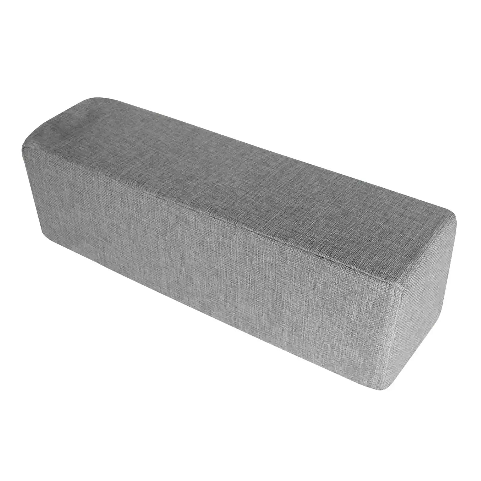 Sofa Arm Rest Pillow – Elbow & Waist Support Cushion Arm Rest Pillow Zpaxo Deep Grey